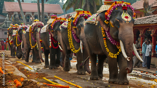 indian elephant in the zoo