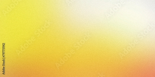 Colorful multicolor grainy ultrawide pixel modern technology light yellow golden orange brown beige gradient exclusive background. Ideal for design, banners, wallpapers. Premium vintage style photo