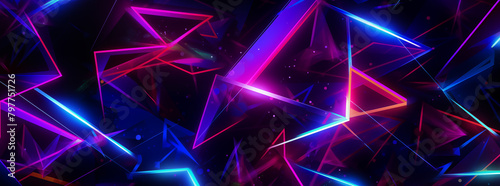 A colorful, abstract background with purple and blue lines