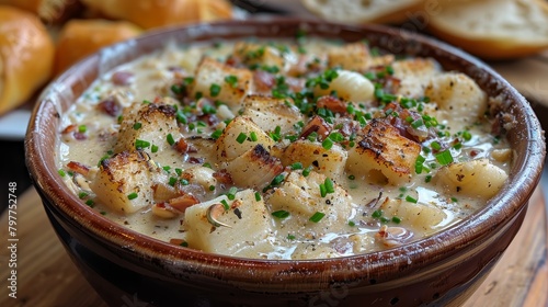 National New England Clam Chowder Day ,traditional soup