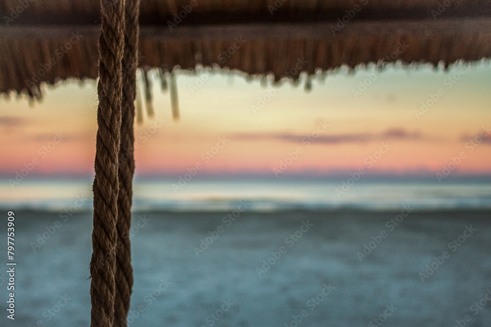 Obraz premium Sea, seashore - Europe, Romania, Constanta region, 2023 year