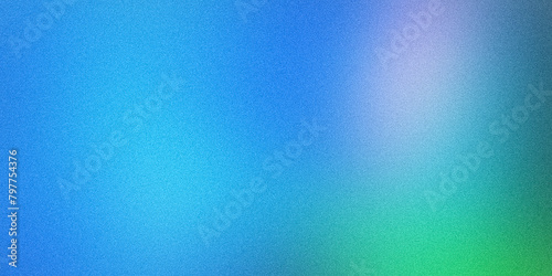 Colorful vibrant blurred abstract ultrawide pixel modern technology multicolored light mix blue azure green turquoise ultramarine violet gradient background. Perfect for design, banners, wallpapers