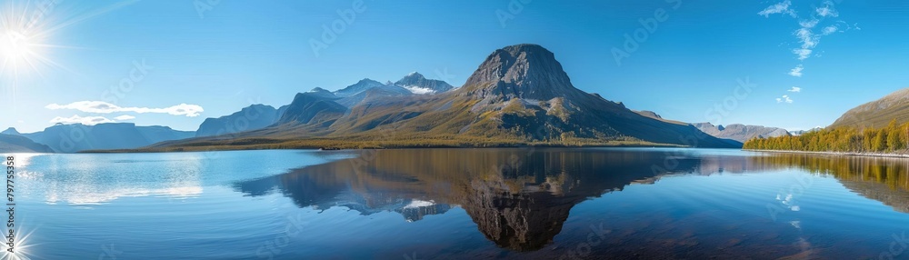 mountain lake landscape photography