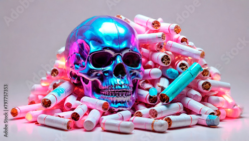 Fototapeta Naklejka Na Ścianę i Meble -  Smoking is harmful