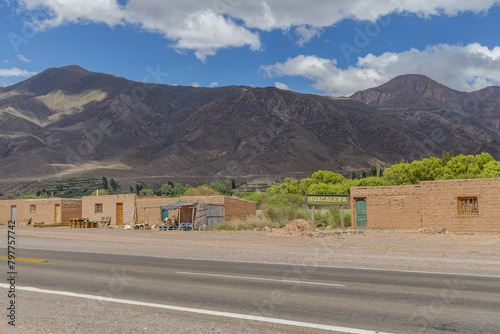 Landscape of Huacalera in the province of Jujuy, Argentina.