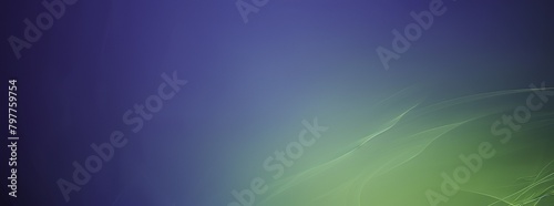 Abstract Blue and Green Gradient Background with Copy Space: High Resolution Banner and Panorama