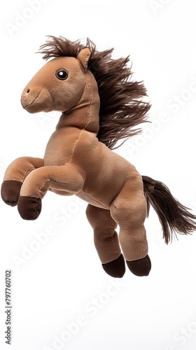 cute little plush foal pony soft toy photo