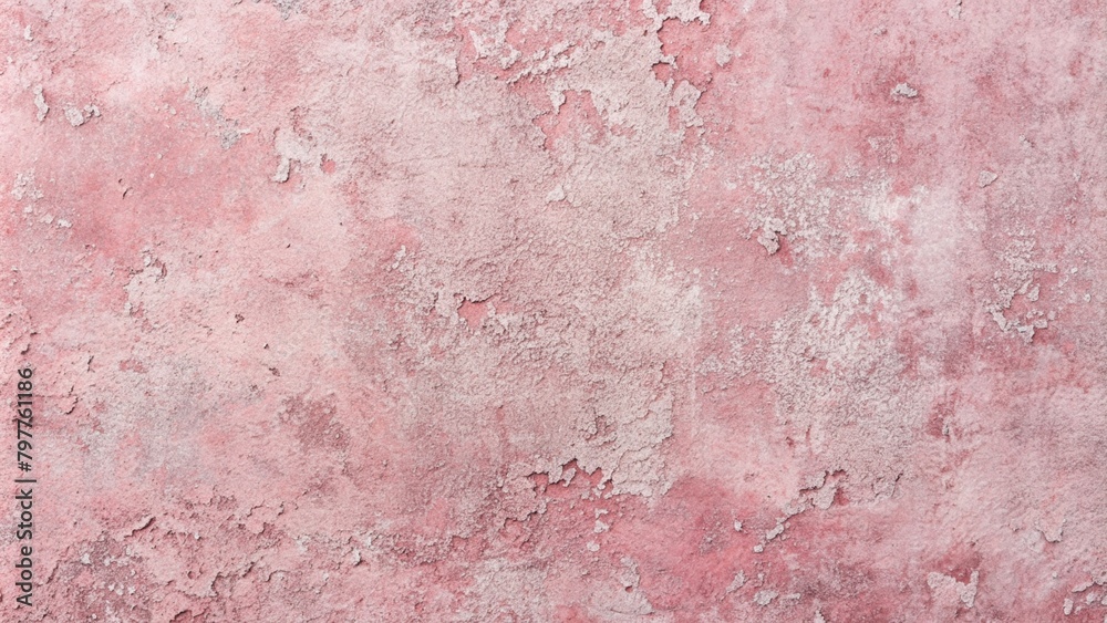 Pastel pink grunge concrete texture background