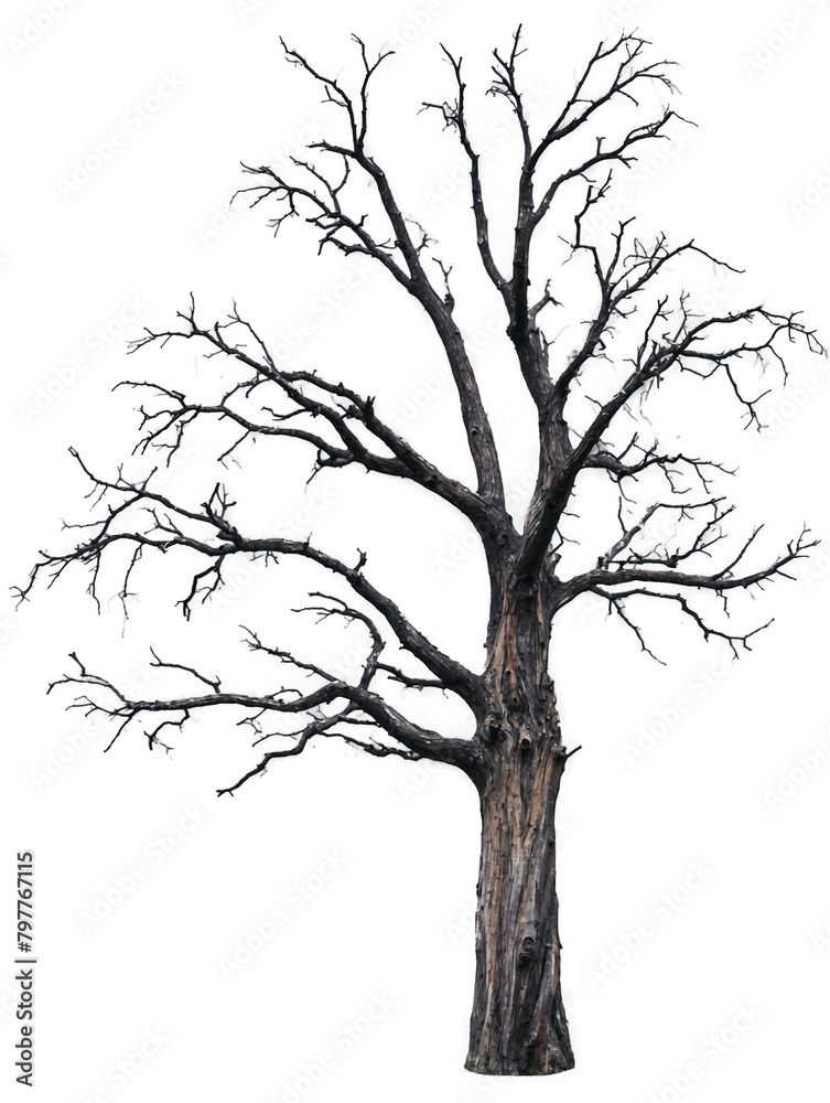 Gloomy dead tree Gloomy dead tree