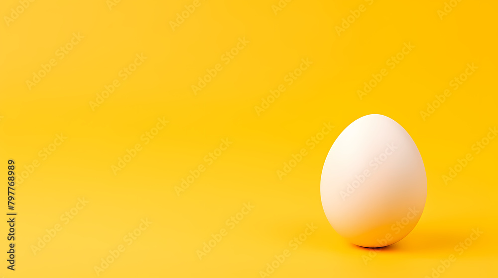A yellow egg, smooth and round A yellow egg, smooth and round