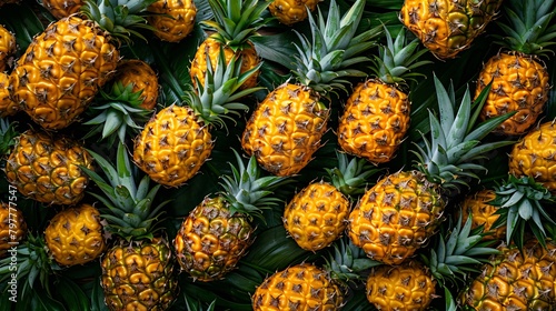 pineapples texture pattern background