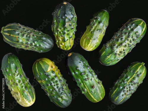 Continental cucumbers produce  ugly  imperfect  generated with AI