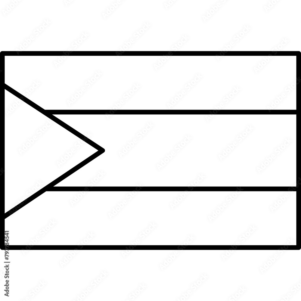 Fototapeta premium Sudan icon