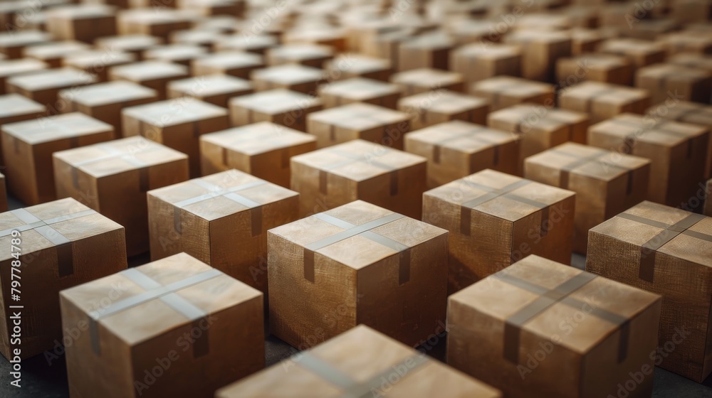 A stack of cardboard boxes on a table A stack of cardboard boxes on a table