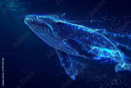 Images of stars resembling blue whales © Taran
