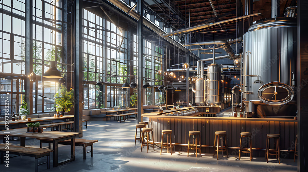 Craft Brew Haven: Modern Brewery Experience