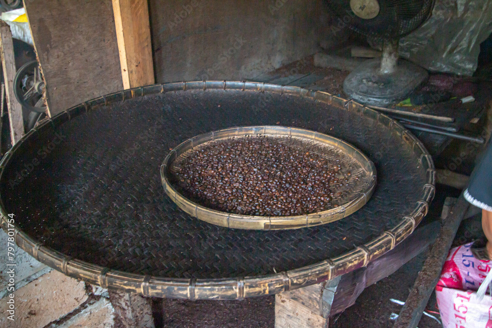 The traditional way of making coffee and boiling water. The traditional way of making coffee and boiling water.