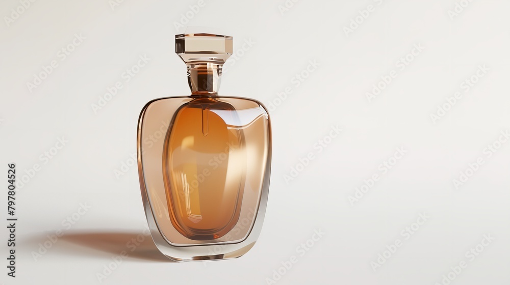 Modern Glass Perfume Bottle Isolated on a White Background
Modern Glass Perfume Bottle Isolated on a White Background