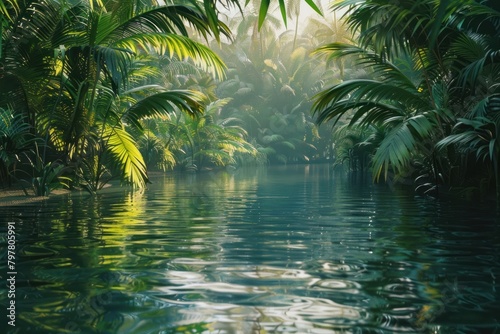 River and jungle nature vegetation rainforest #797805991