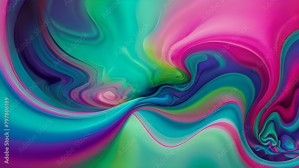 Colorful Dreamscape Background