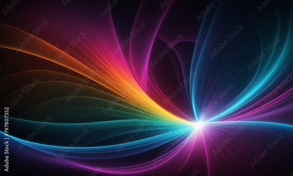 Elegant Colorful  Abstract Background with copy space