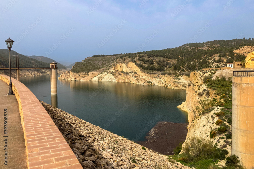 The Francisco Abellan Dam located on the Fardes River, Granada, Spain