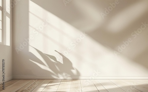 Soft Shadows on Wooden Flooring by Window