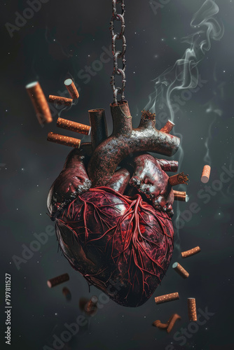 Heart Liberation Breaking Chains of Cigarette Addictio photo