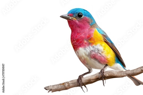 Colorfull Bird bird animal branch. © Rawpixel.com