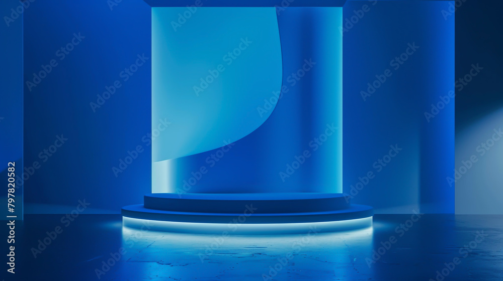 Product showcased on vibrant illuminated display against rich blue backdrop. Product showcased on vibrant illuminated display against rich blue backdrop.