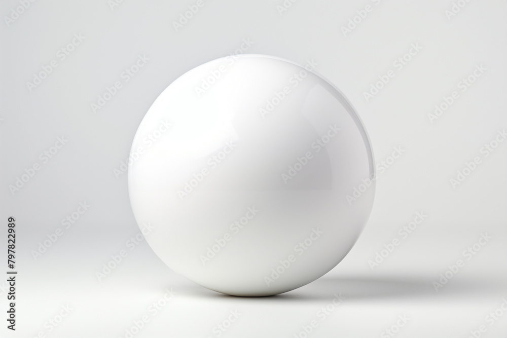 3d render of a white sphere isolated on a gray background 3d render of a white sphere isolated on a gray background