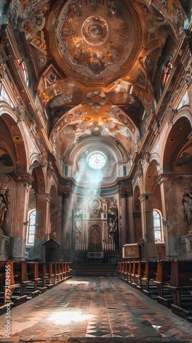 Ancient Style Church interior  © NabilBin