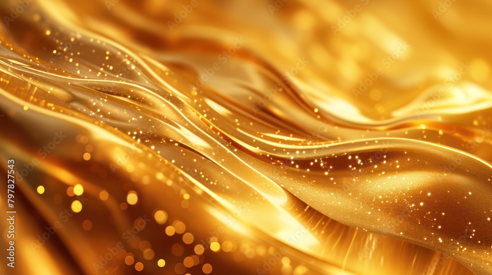 gold abstract wavy motion background gold abstract wavy motion background