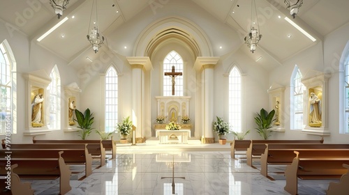 New Style Church interior 