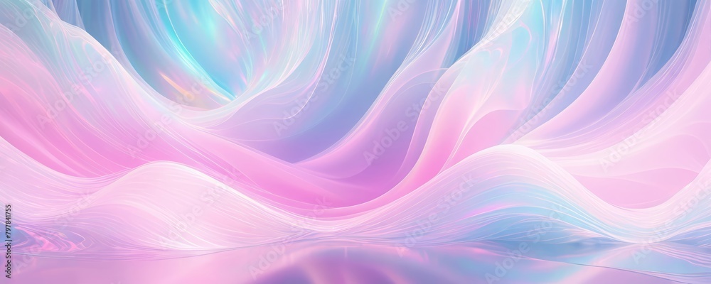 Holographic light blue and pink abstract pastel colors backdrop. Gradient neon colors with rainbow foil effect in trends 80s and 90s Holographic light blue and pink abstract pastel colors backdrop. Gradient neon colors with rainbow foil effect in trends 80s and 90s