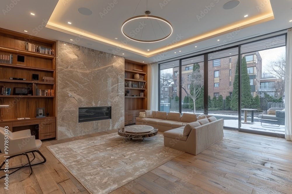 home office in the living room with wooden floor design style inspiration ideas home office in the living room with wooden floor design style inspiration ideas