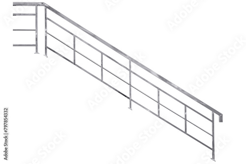 Stainless steel handrails stairs