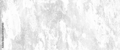 Vector cement concrete stucco white Wall background texture with plaster white concrete wall banner.