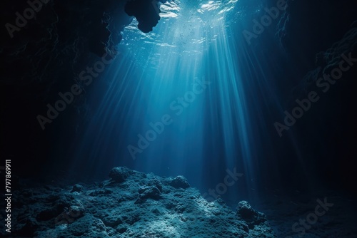 Underwater Sea underwater outdoors nature. #797869911