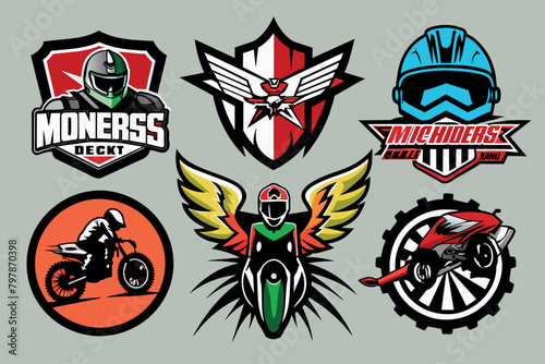 motocross team logo