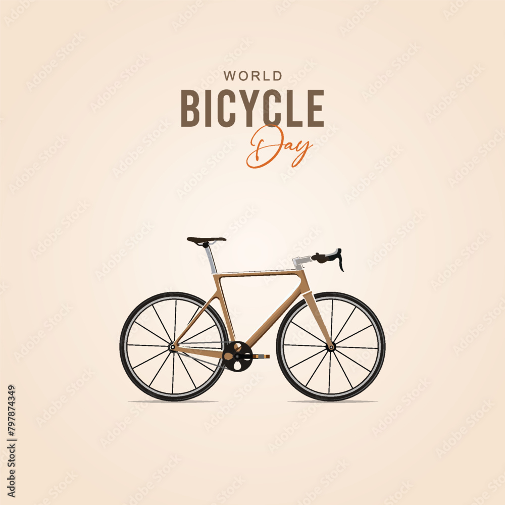 World Bicycle Day, Post, World Bicycle Day Poster, Bicycle Day. flat. illustration. vector. World Bicycle Day vector, man. riding. bicycle, World Bicycle Day on June 3, Bicycle Day Poster. World Bicycle Day, Post, World Bicycle Day Poster, Bicycle Day. flat. illustration. vector. World Bicycle Day vector, man. riding. bicycle, World Bicycle Day on June 3, Bicycle Day Poster.