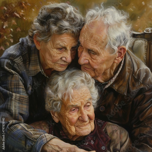 portrait of a senior couple