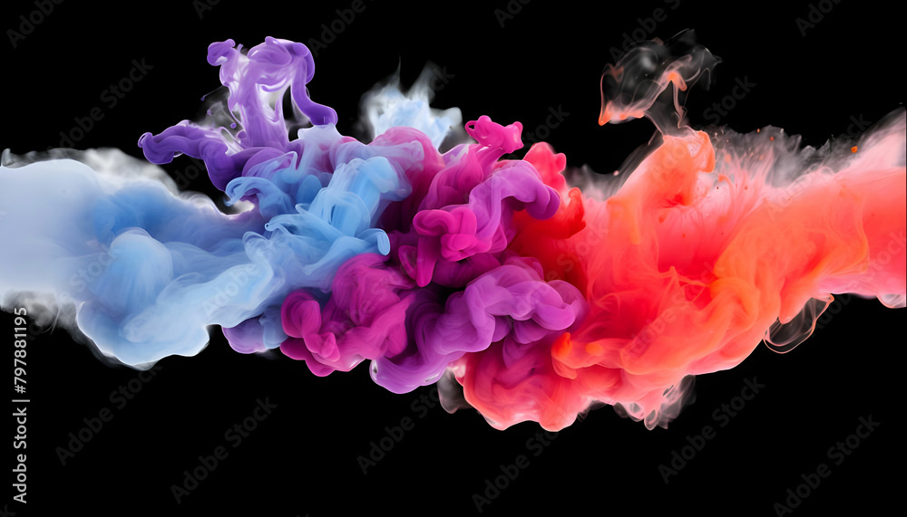 Smoke Bomb Stock Image In White Background Smoke Bomb Stock Image In White Background