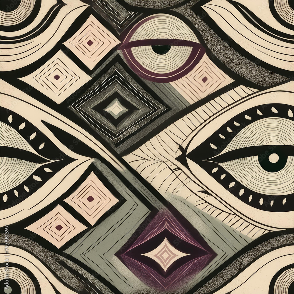 fabric pattern, seamless pattern, batik cloth fabric pattern, seamless pattern, batik cloth