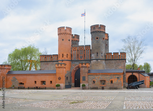 Friedrichsburg gate in Kaliningrad, built in 1852 as part of the fortress