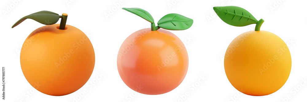PNG valencia orange 3d icons and objects collection, in cartoon style minimal on transparent, white background, isolate PNG valencia orange 3d icons and objects collection, in cartoon style minimal on transparent, white background, isolate