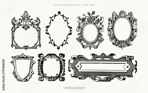 Heraldry Styled Shields and Badge Designs