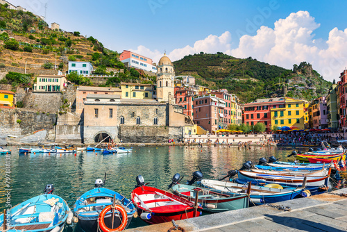 Boats in Vernazza