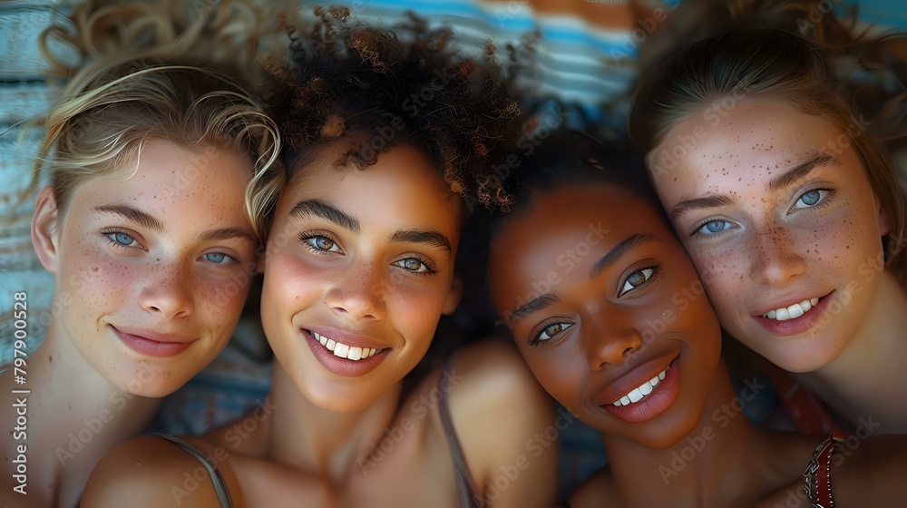 Smiling Faces: A Beautiful Display of Inclusivity and Diversity Smiling Faces: A Beautiful Display of Inclusivity and Diversity