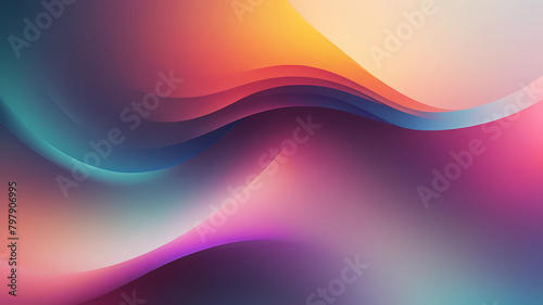 abstract colorful wave background
